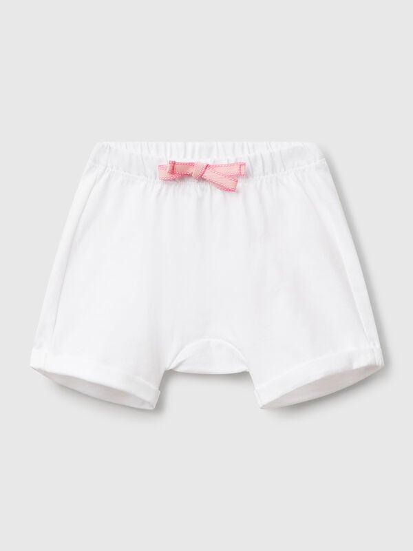 Shorts con patch sul retro Baby