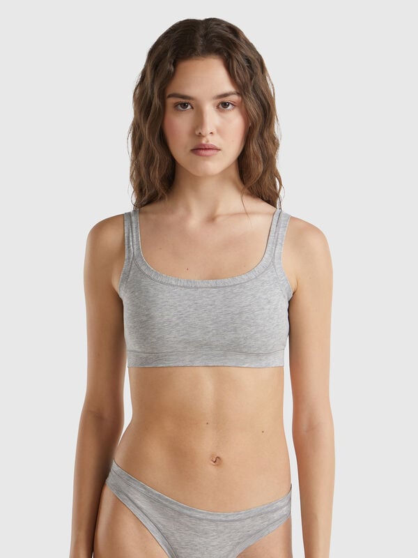 Brassiere in cotone super stretch Donna