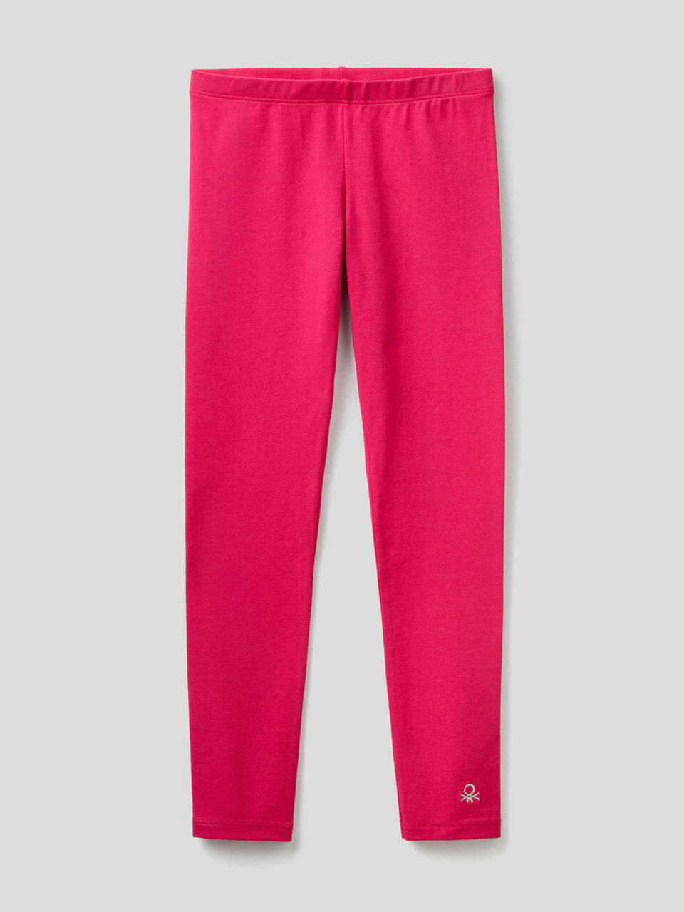 Leggings con logo in lurex image number 1