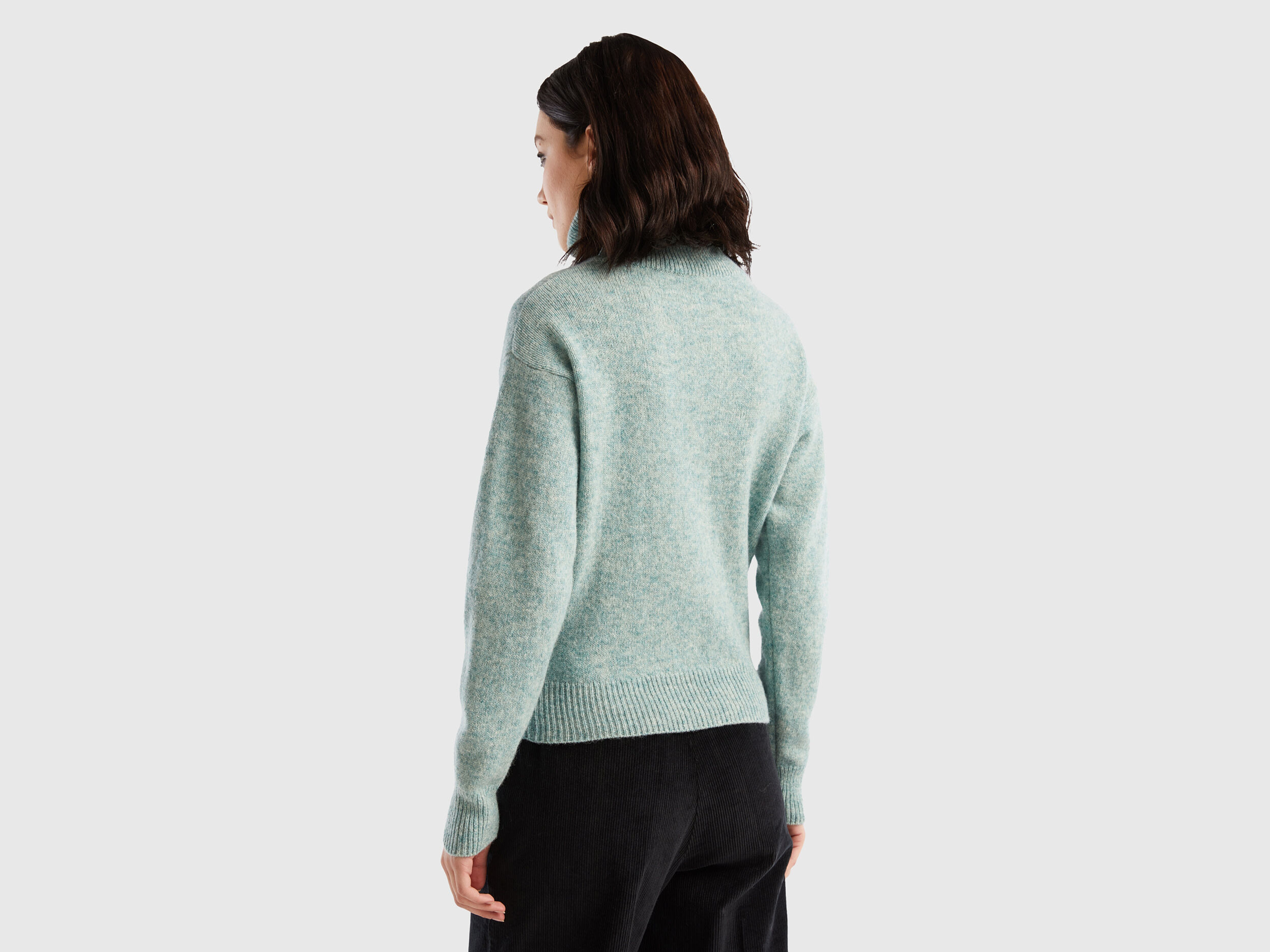 Benetton maglioni on sale collo alto