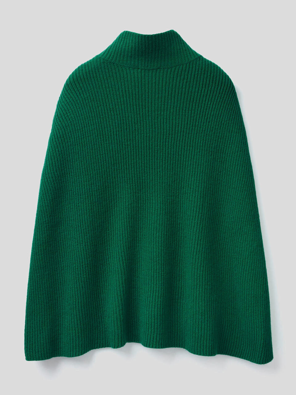 Poncho in soffice misto lana image number 2