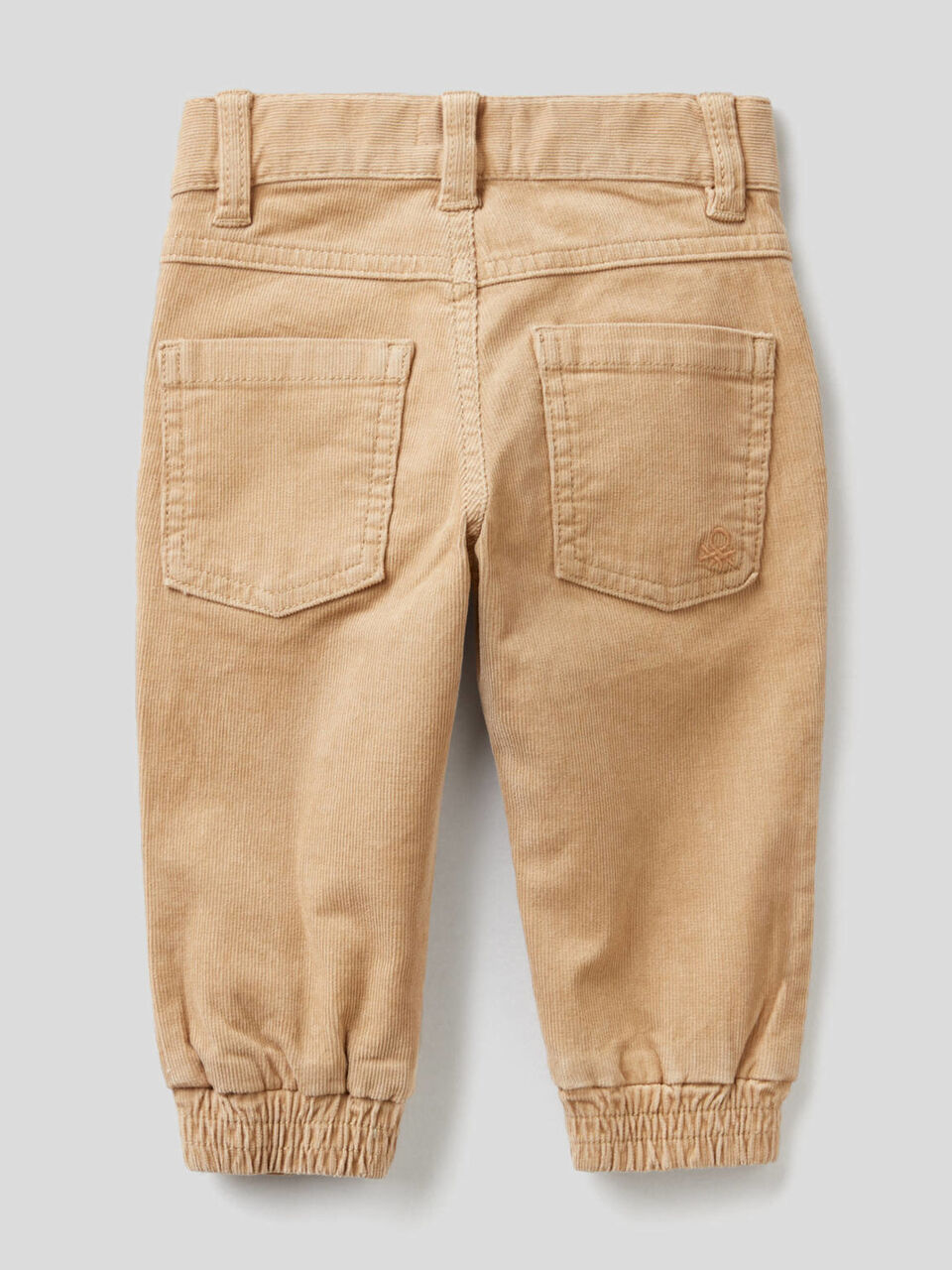 Pantaloni in velluto di cotone stretch image number 2
