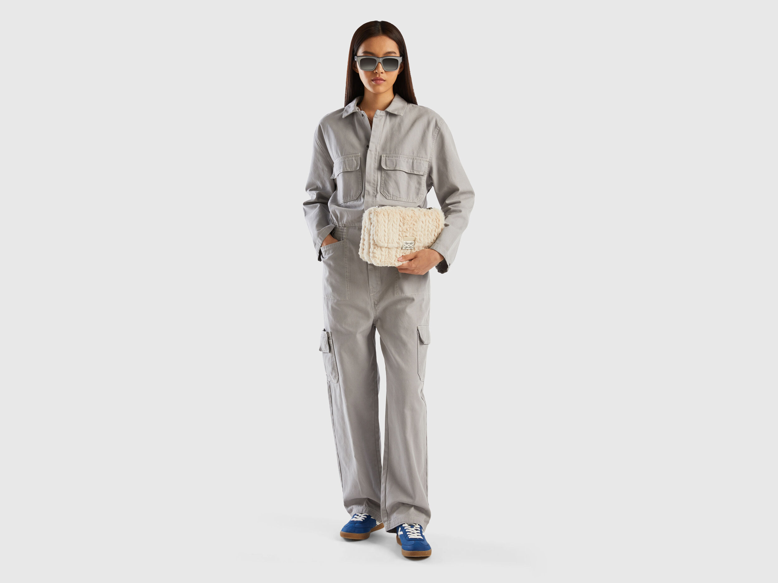 Tuta donna benetton on sale