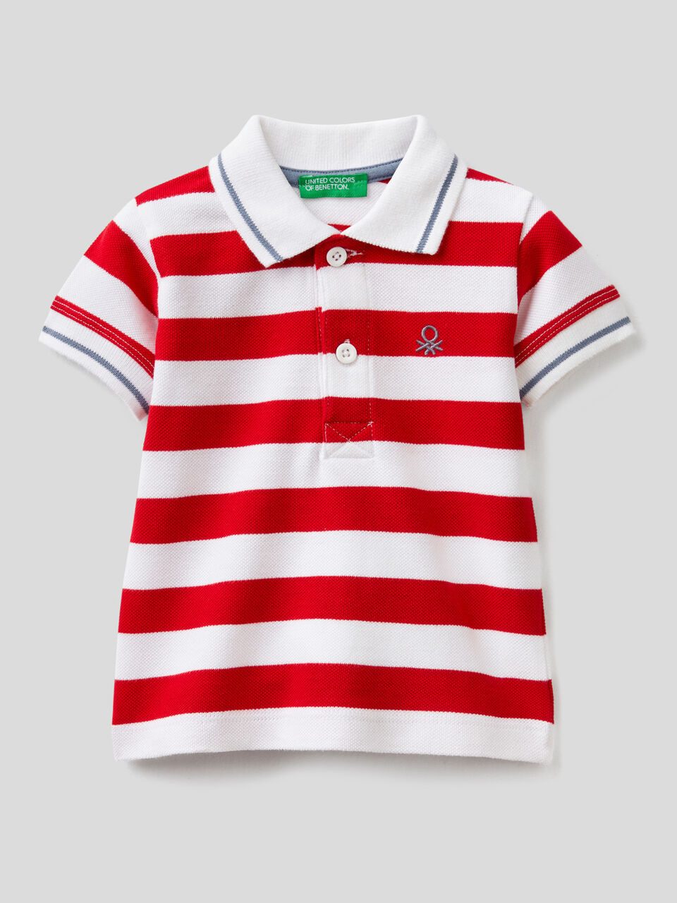 Polo manica corta a righe image number 1