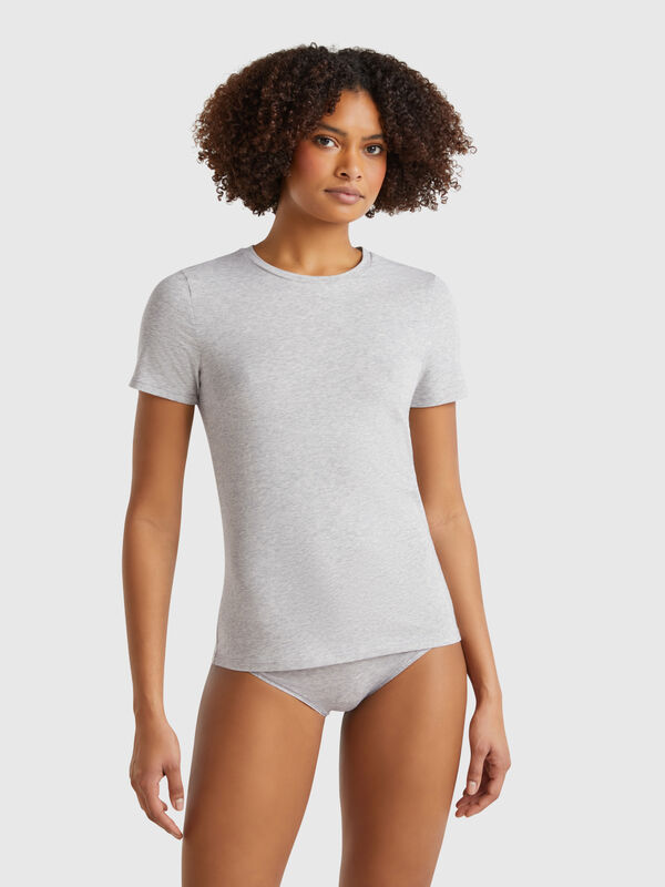 T-shirt in cotone super stretch Donna