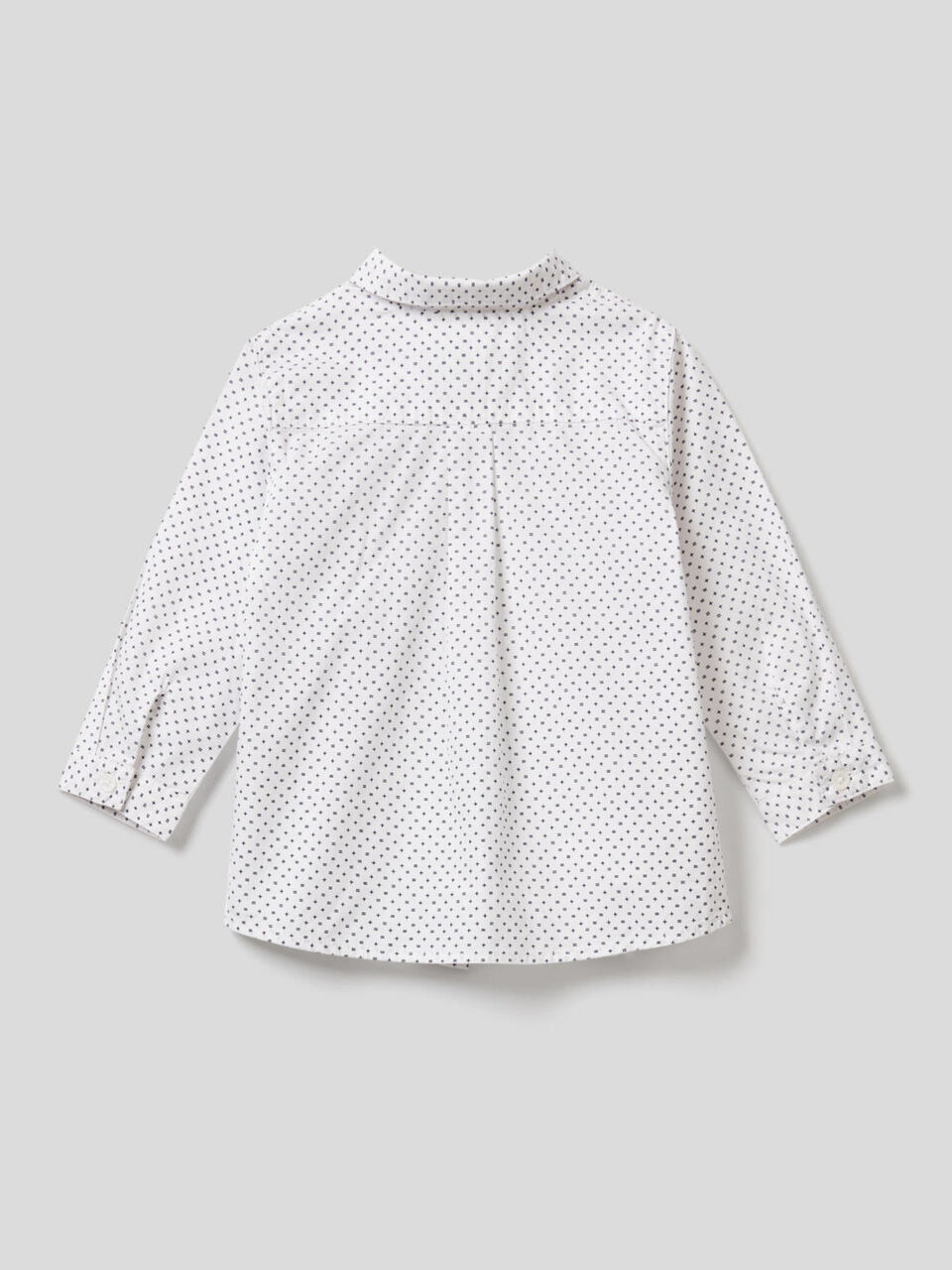 Camicia 100% cotone con micro fantasia image number 2
