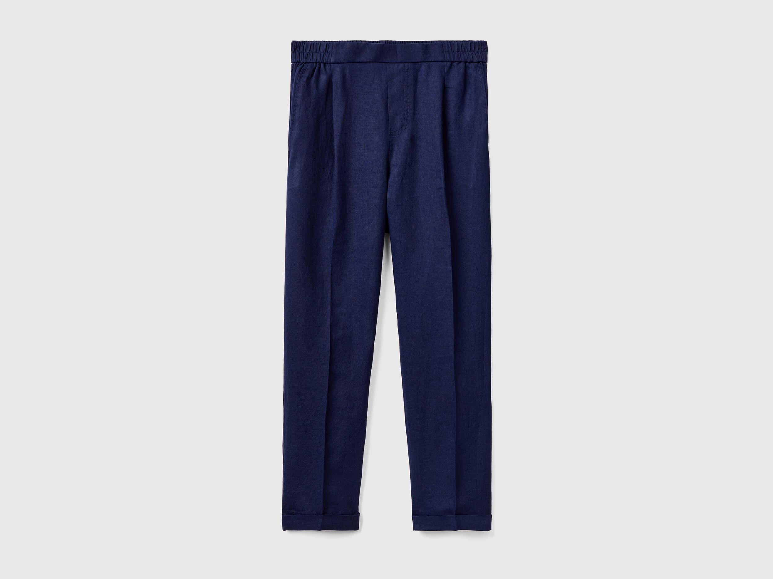 Benetton pantaloni lino store