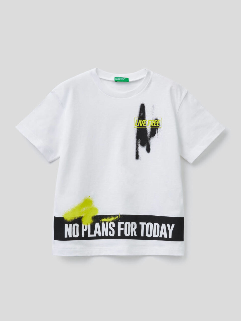T-shirt in cotone biologico con stampa image number 1
