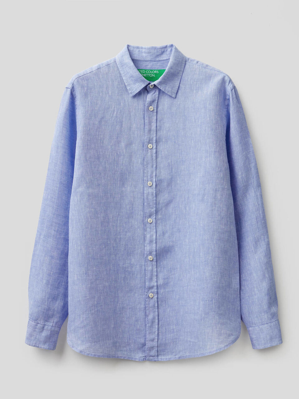 Camicia in puro lino image number null