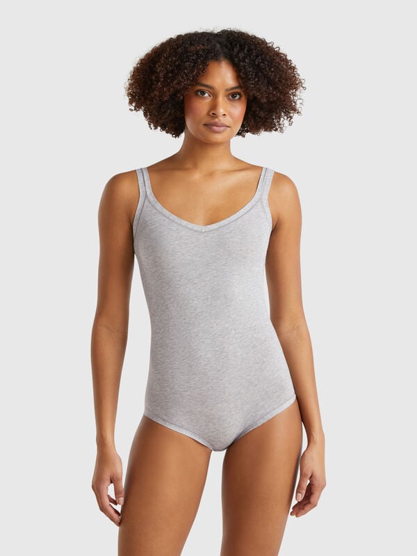 Body in cotone super stretch Donna