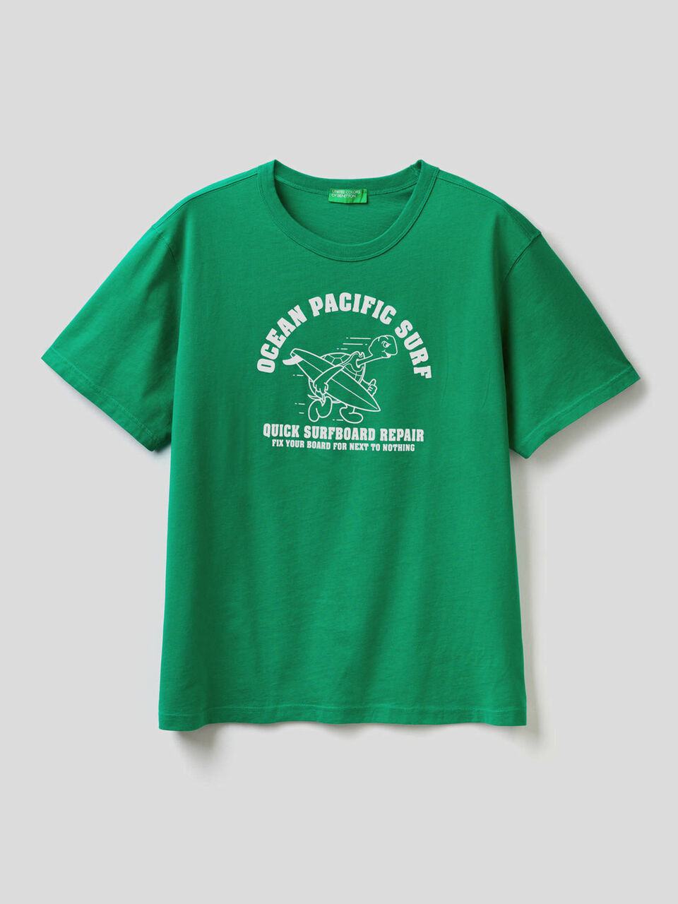 T-shirt in puro cotone con stampa image number 1