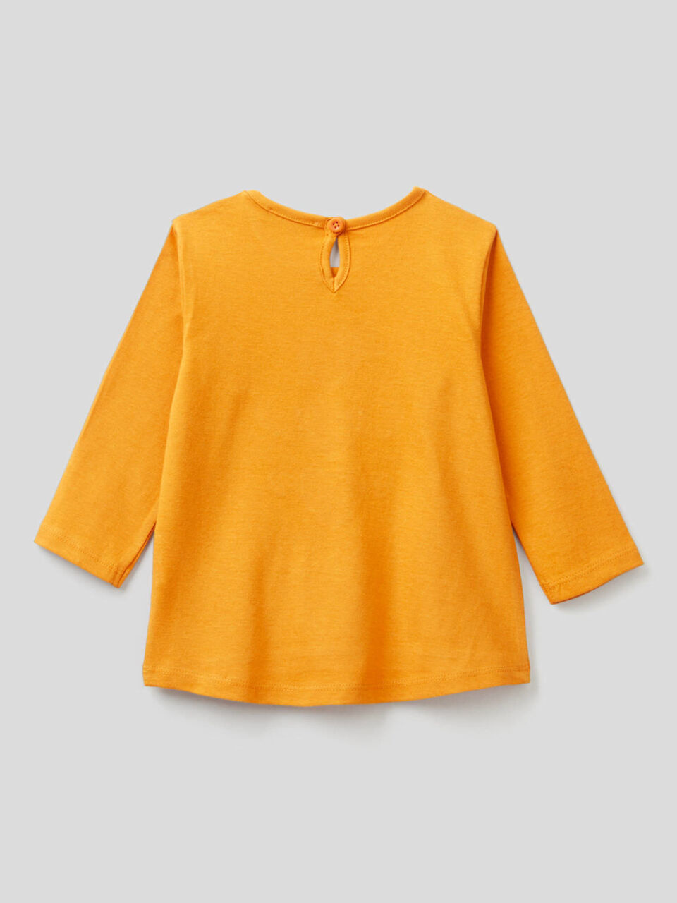 T-shirt in cotone bio con applicazioni image number 2