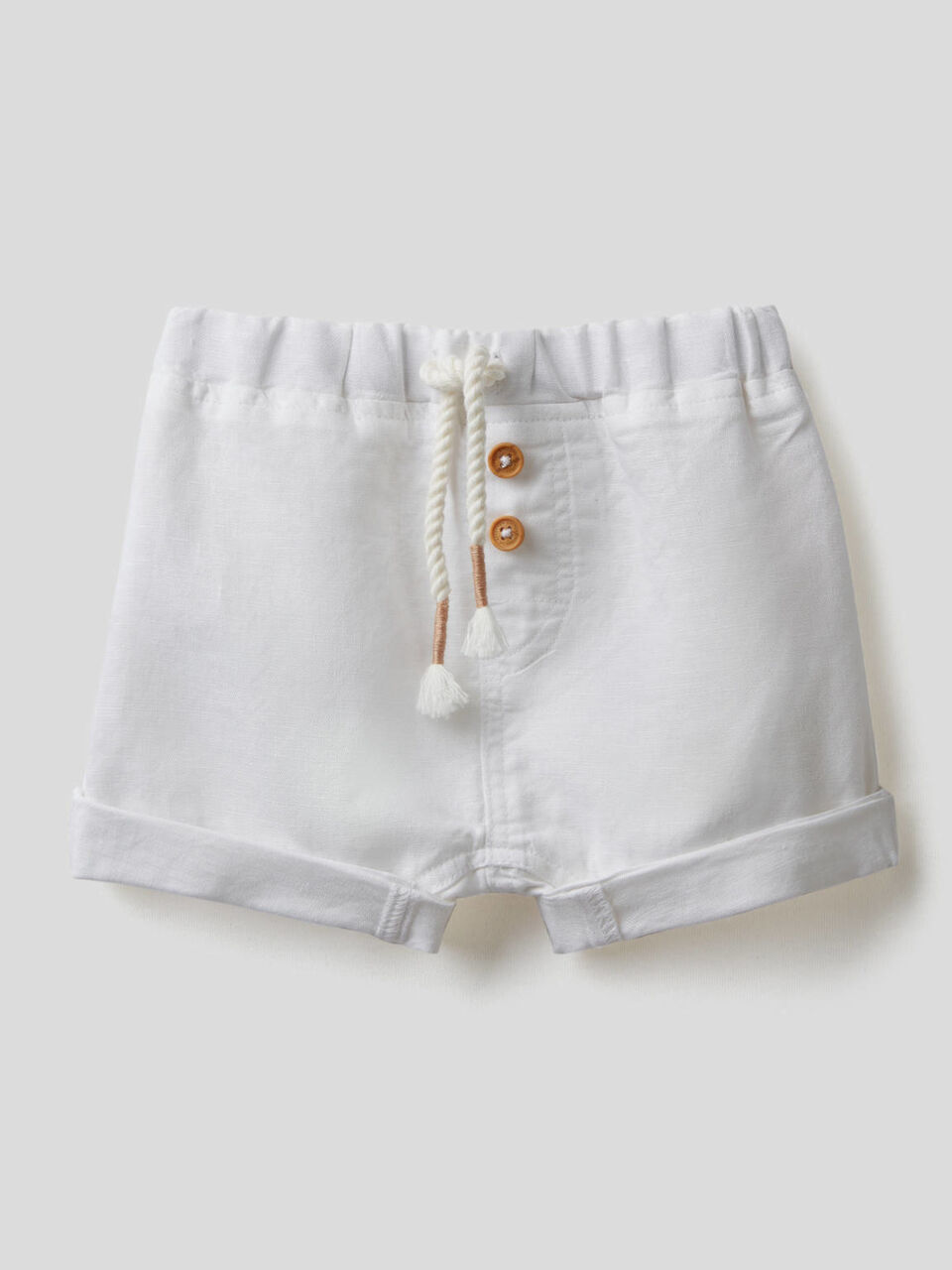 Shorts in misto lino image number 1