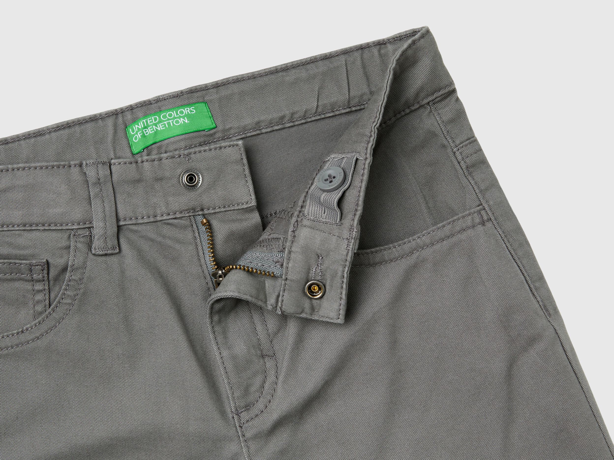 Pantaloni 5 tasche benetton hotsell