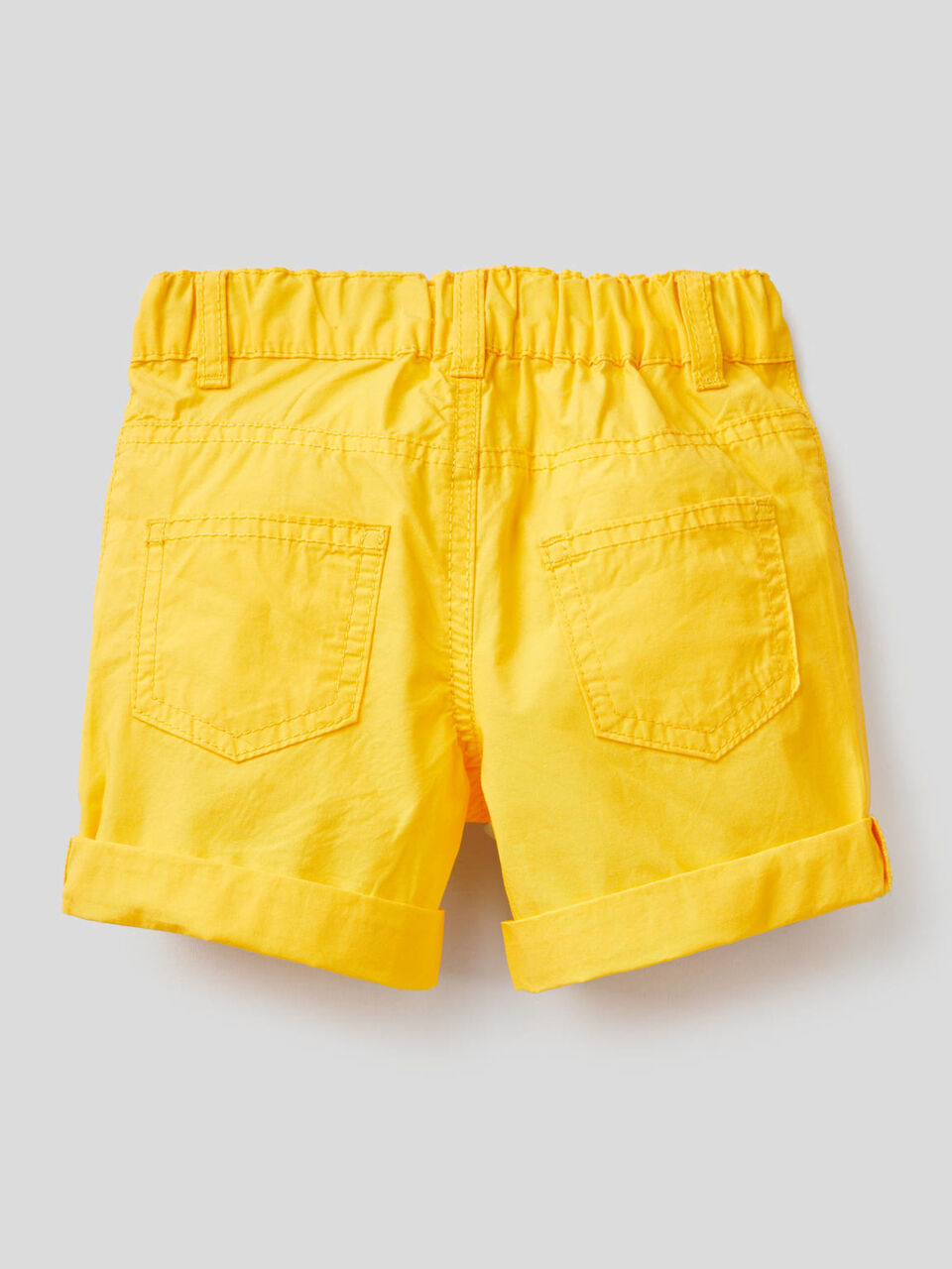 Pantaloni corti in puro cotone image number 2