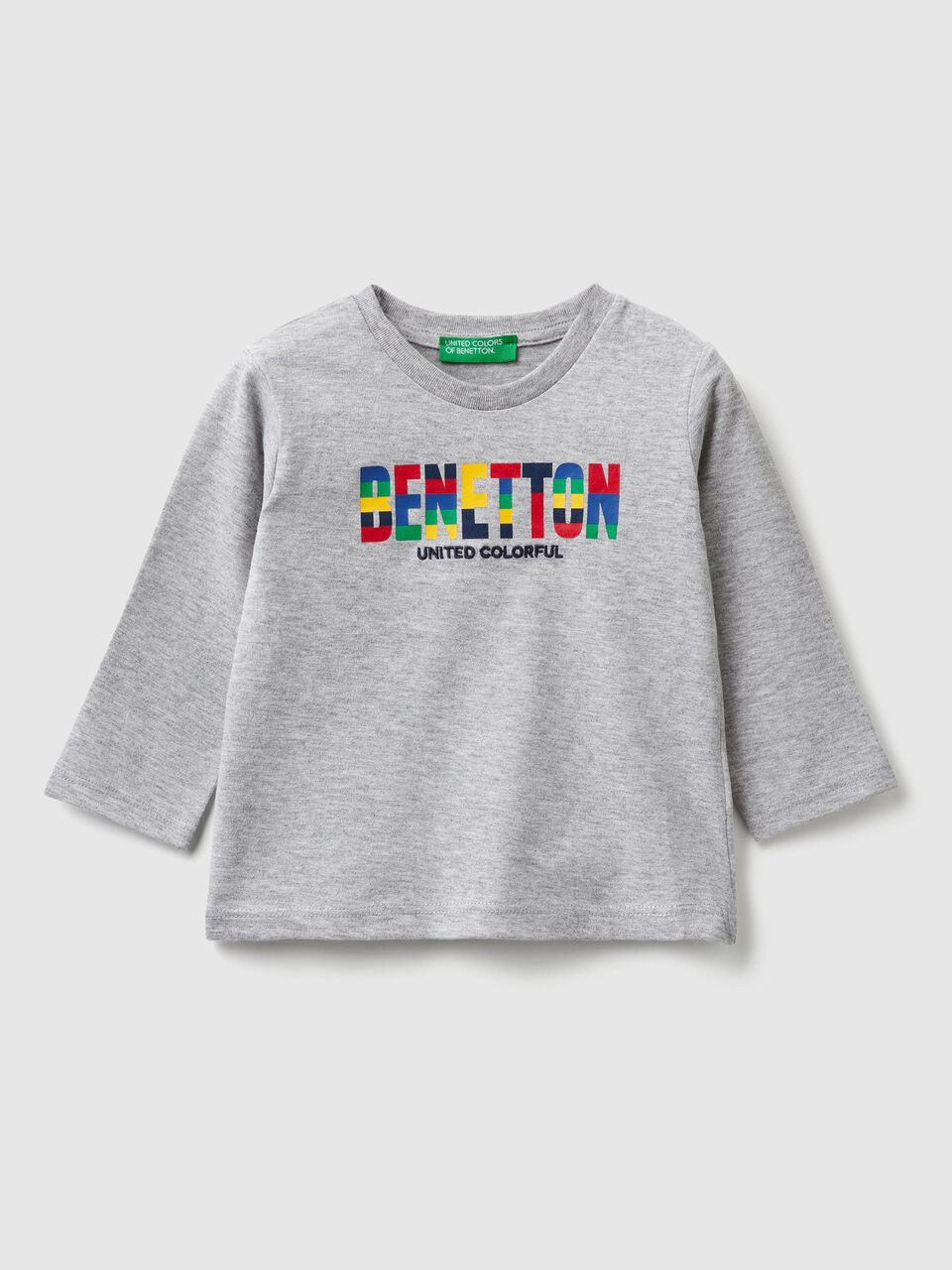 T-shirt in caldo cotone con logo image number 1