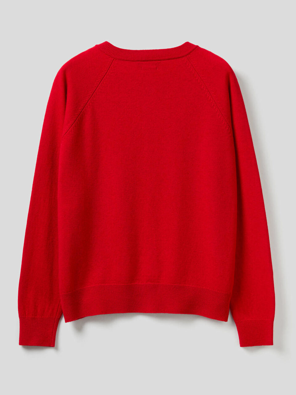 Cardigan girocollo in misto lana e cashmere image number 2