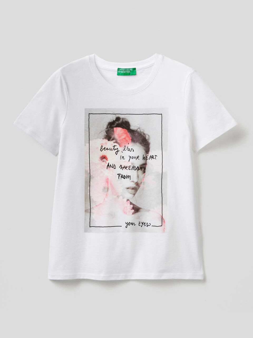 T-shirt 100% cotone con maxi stampa image number 1