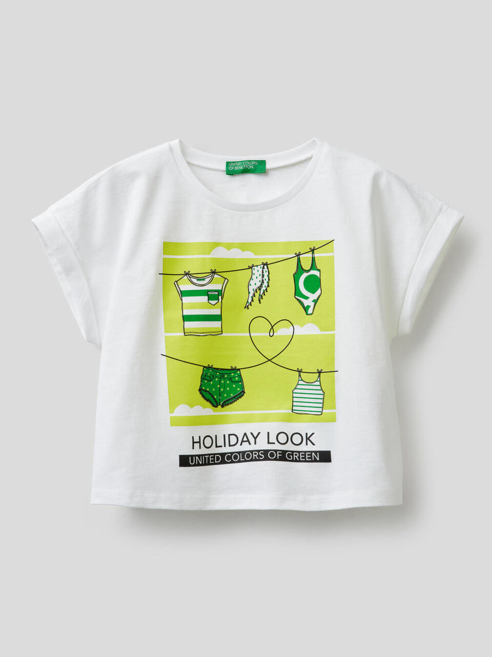 T-shirt boxy con stampa image number 1