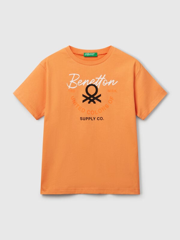 T-shirt con logo Bambino