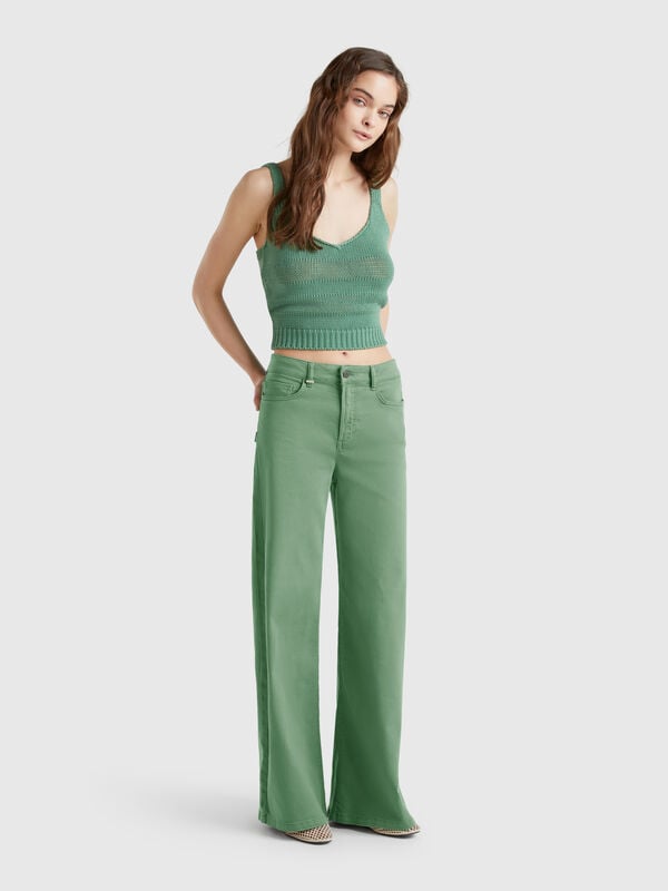 Pantaloni wide fit Donna
