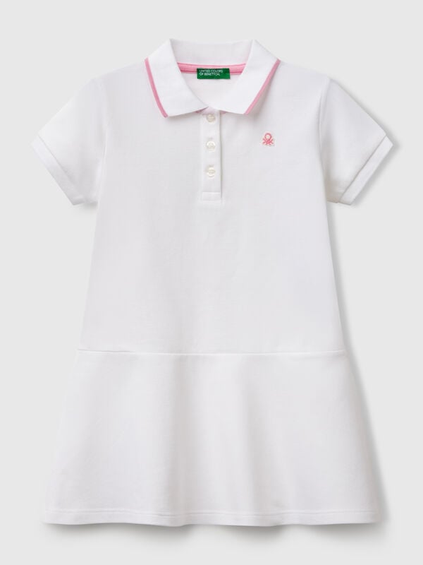 Vestito stile polo Bambina