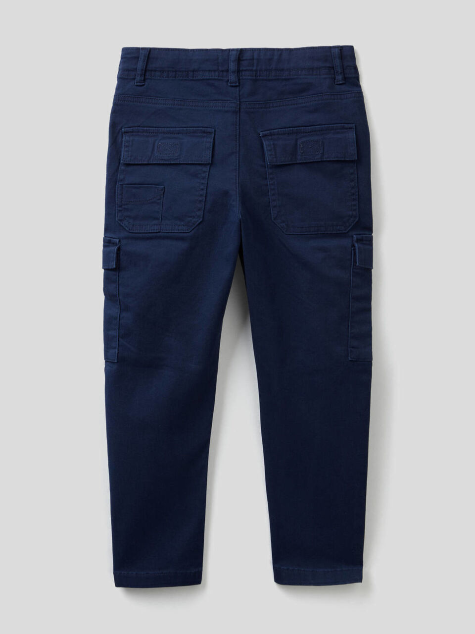 Pantaloni cargo in cotone elasticizzato image number 2