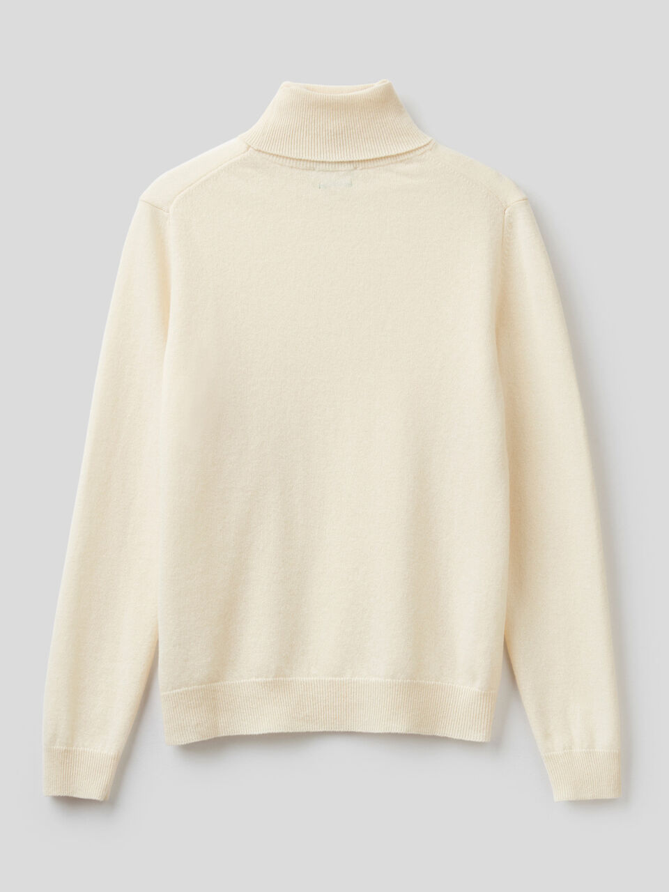 Maglione dolcevita in pura lana vergine image number 2