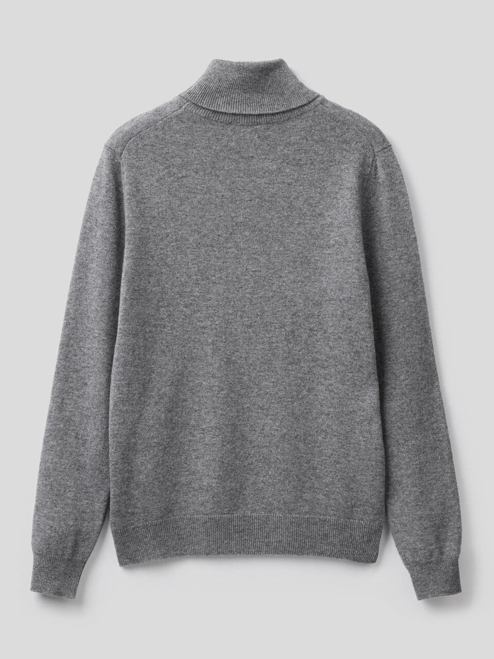Maglione dolcevita in pura lana vergine image number 2