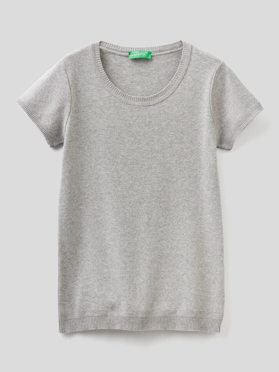 Maglia a manica corta in 100% cotone image number 1