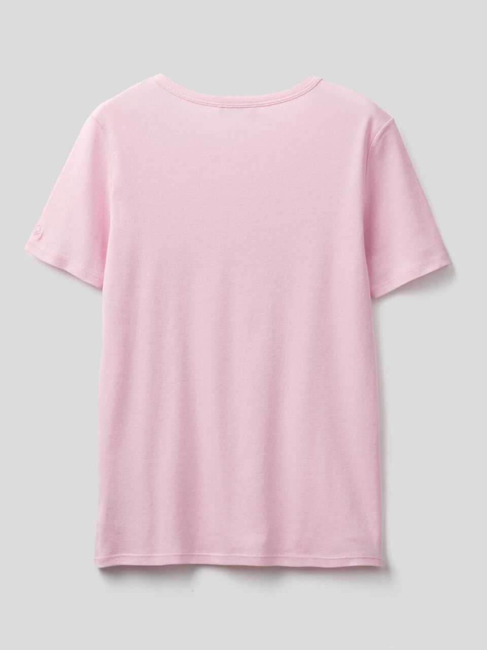 T-shirt in cotone a fibra lunga image number 2