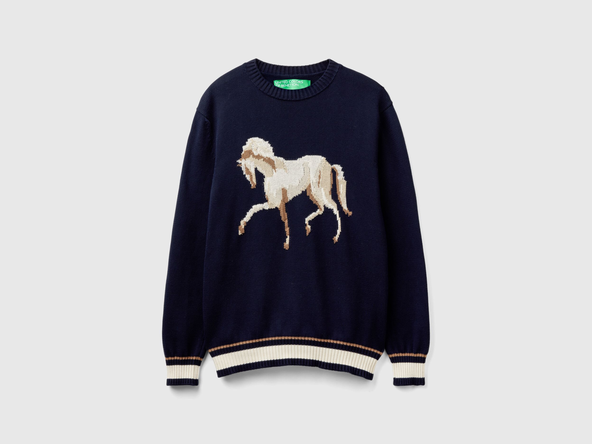 Maglia cavallo hotsell benetton