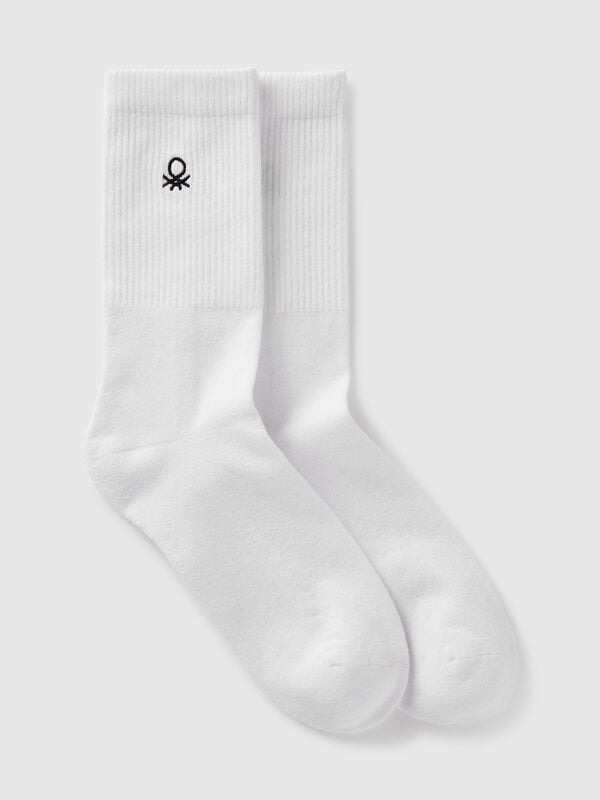 Calzini sportivi in misto cotone stretch