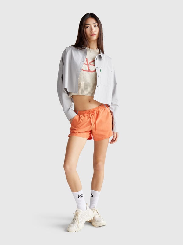 Shorts in nylon Donna