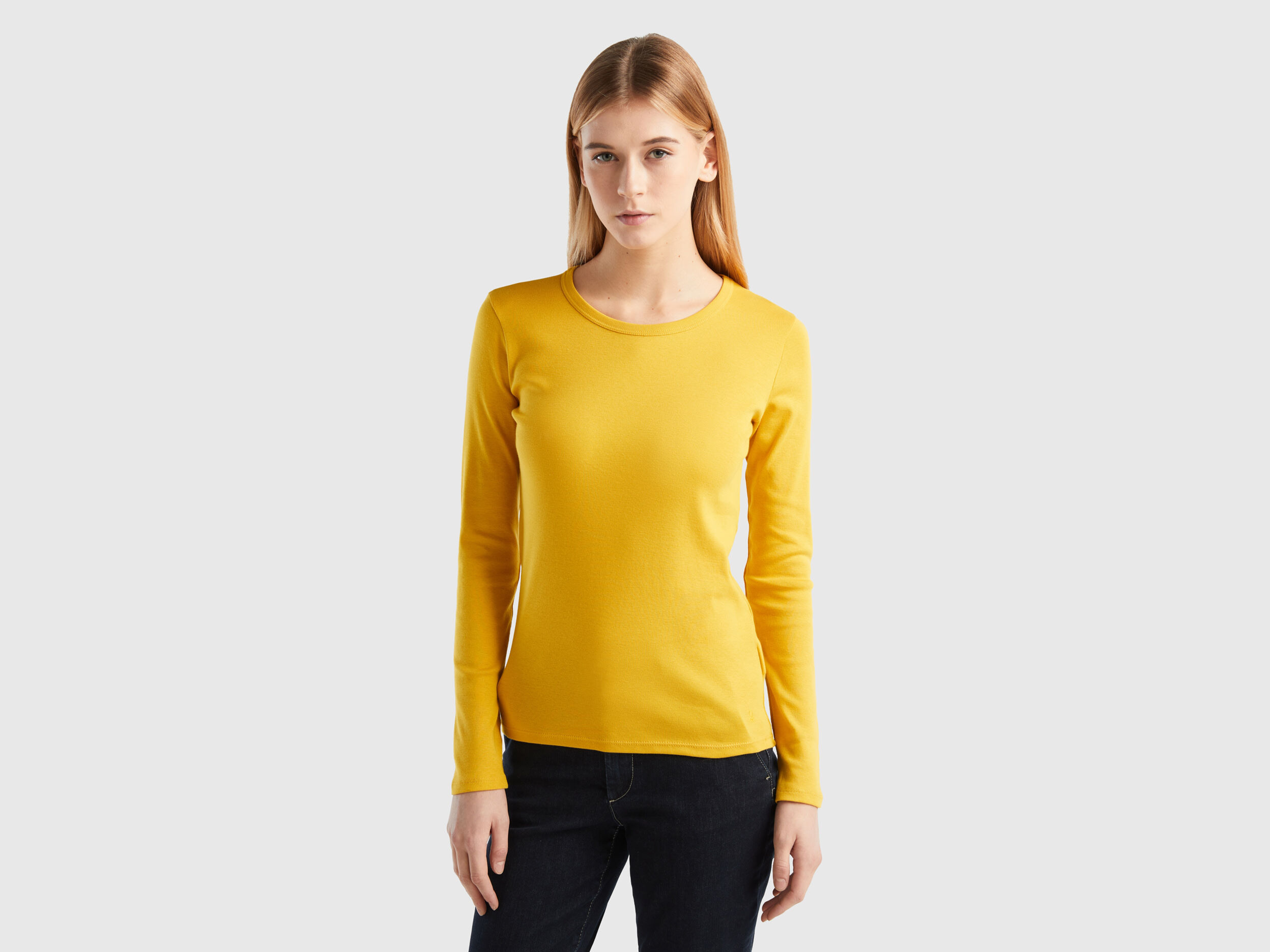 Maglie di cotone hotsell manica lunga benetton