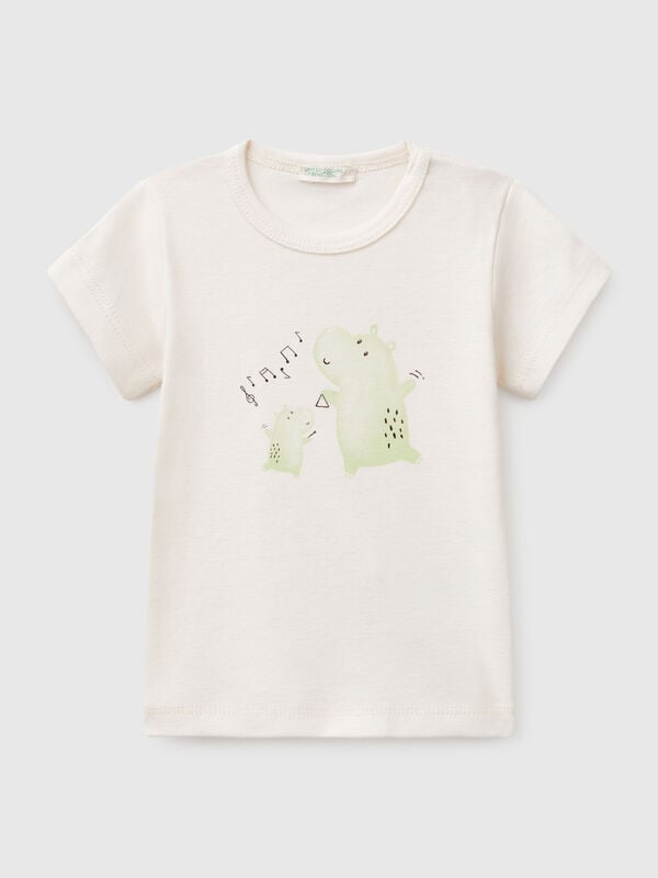 T-shirt manica corta in cotone  Baby