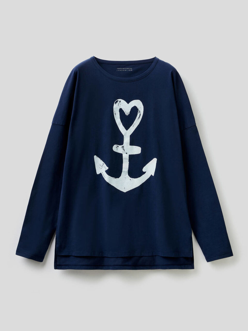 Maglia in caldo cotone con stampa image number 1