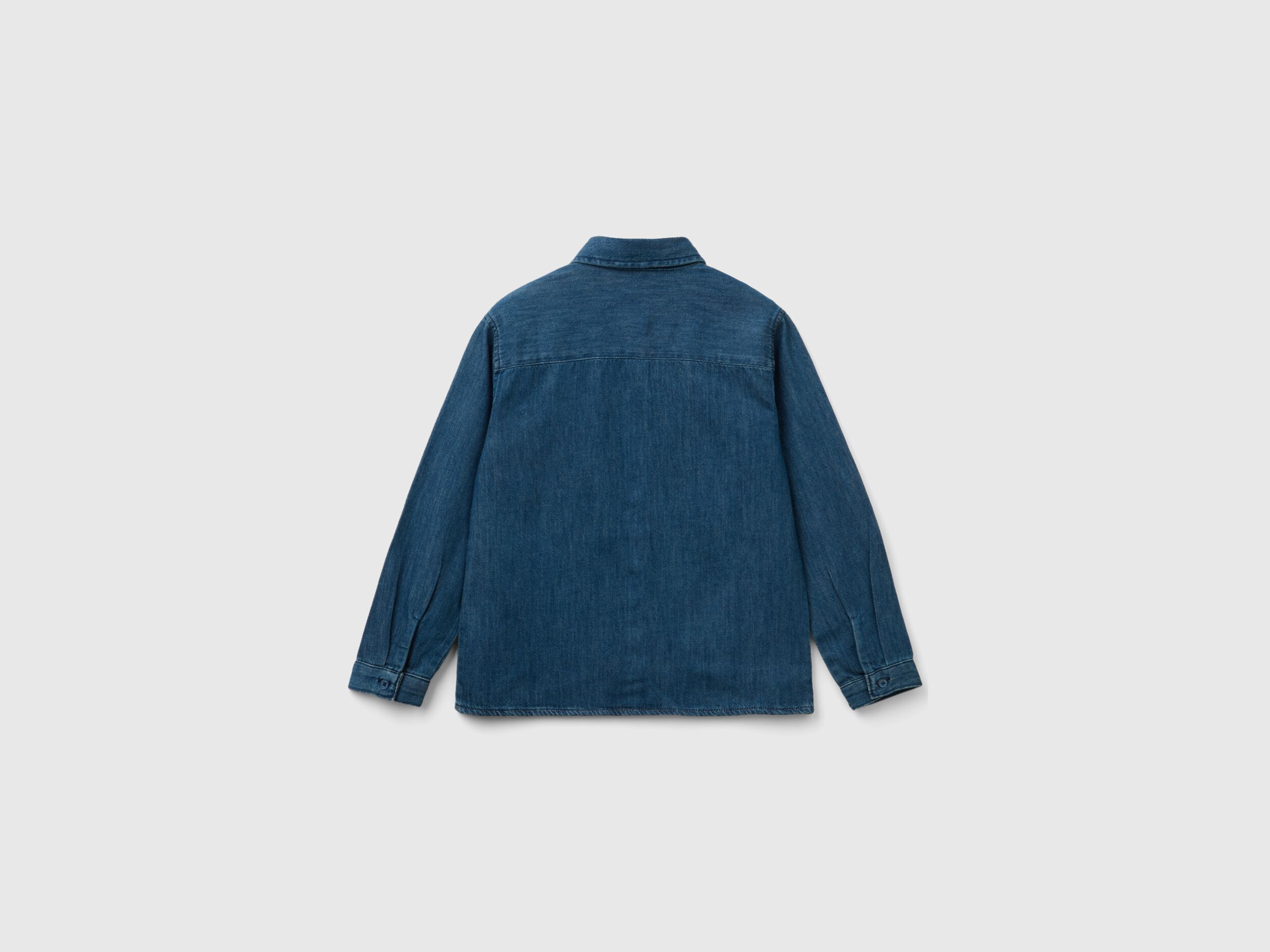 Camicia jeans bambino benetton 2025