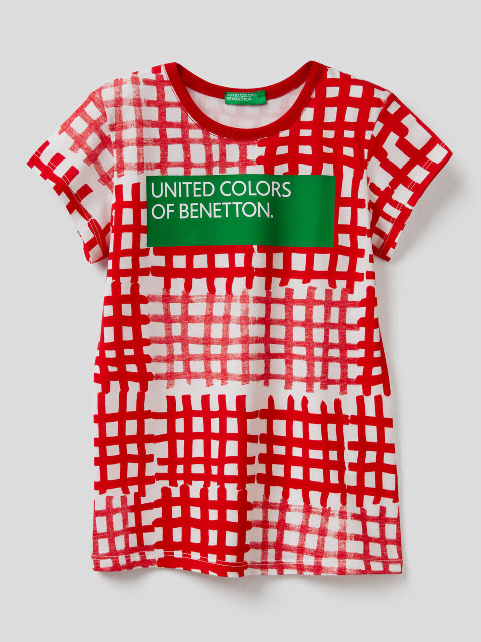 T-shirt all over con logo image number 1