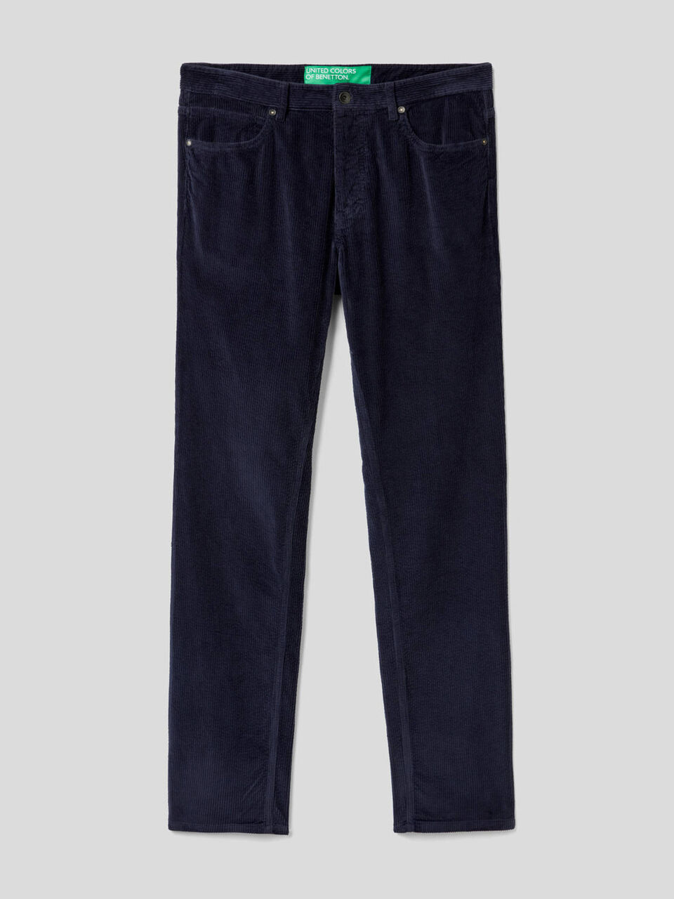 Pantaloni in velluto a righe image number 1