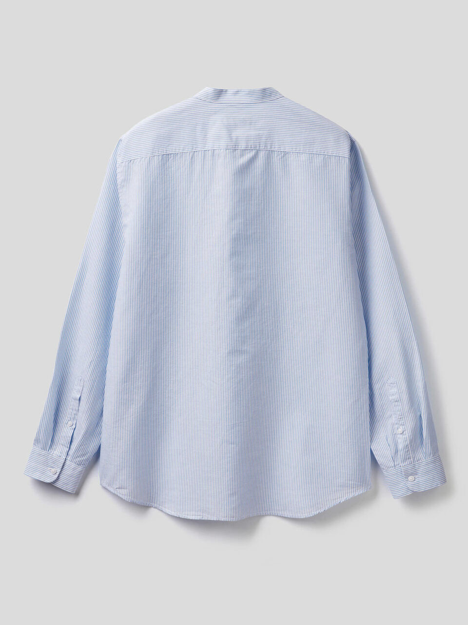 Camicia con collo alla coreana image number 2