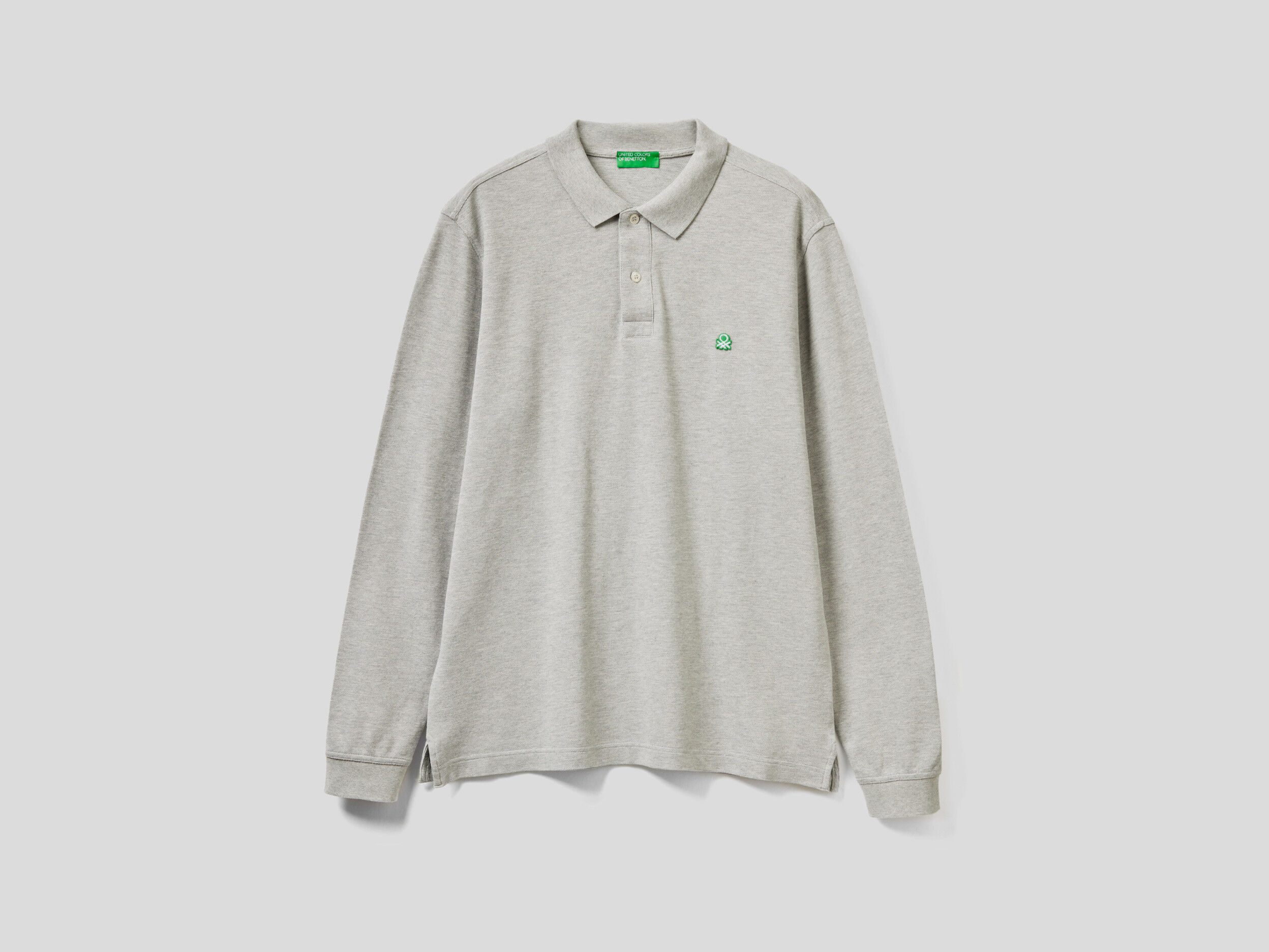 Polo benetton manica lunga cheap