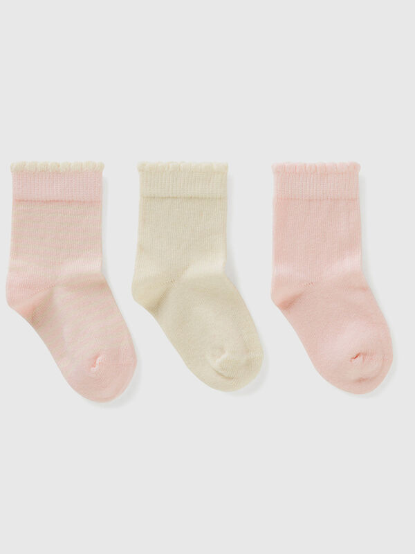 Set calzini nei toni del rosa Baby