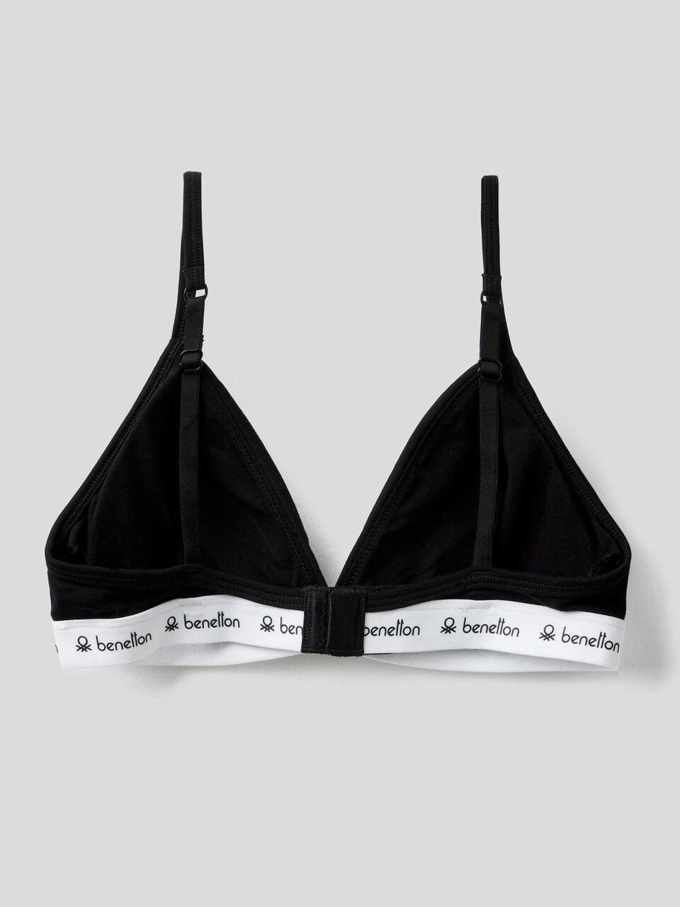 Reggiseno a triangolo in cotone bio image number 2