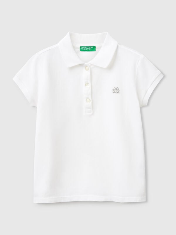 Polo manica corta in cotone  Bambina