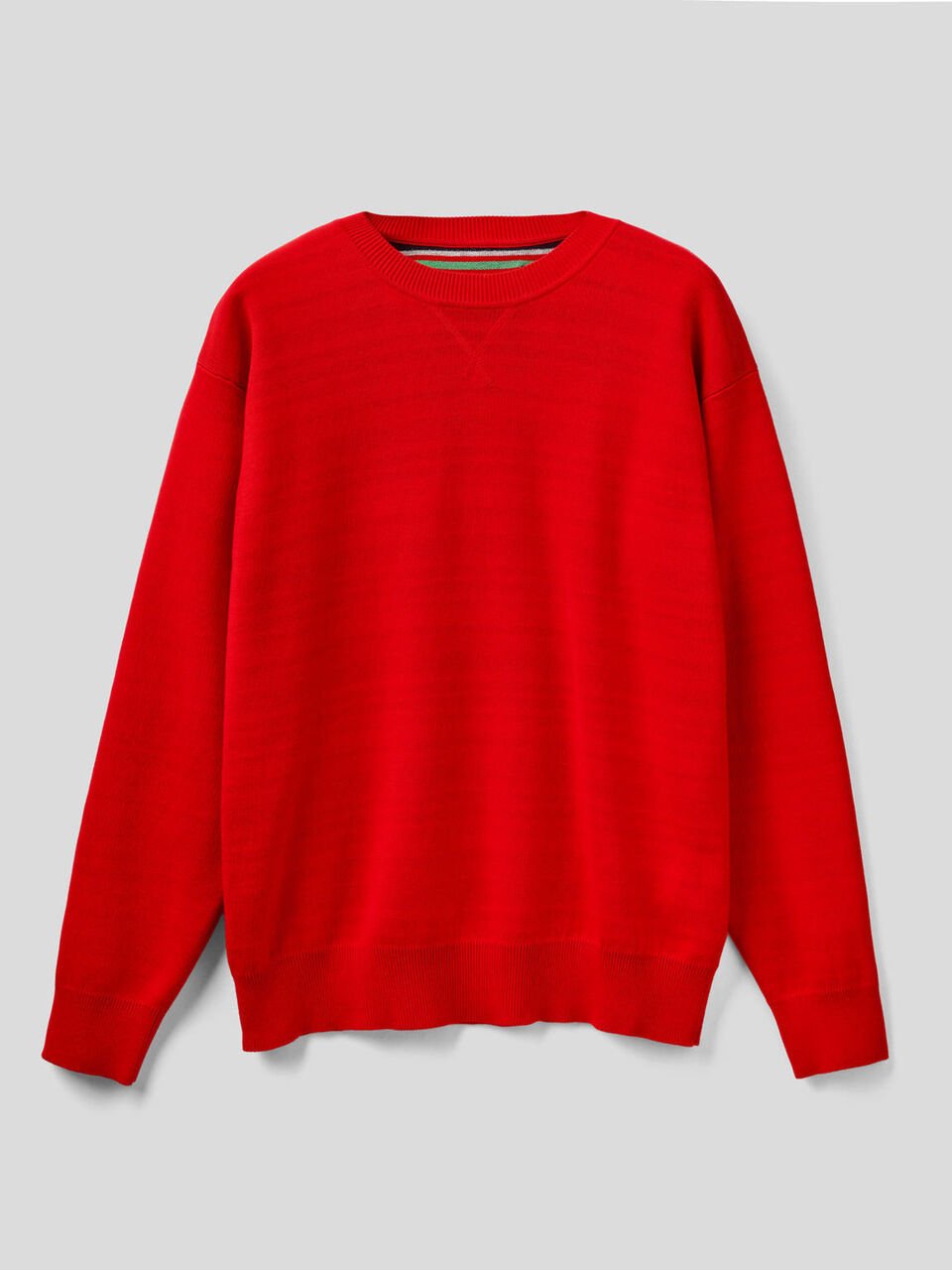 Maglia reversibile in cotone tricot image number 1