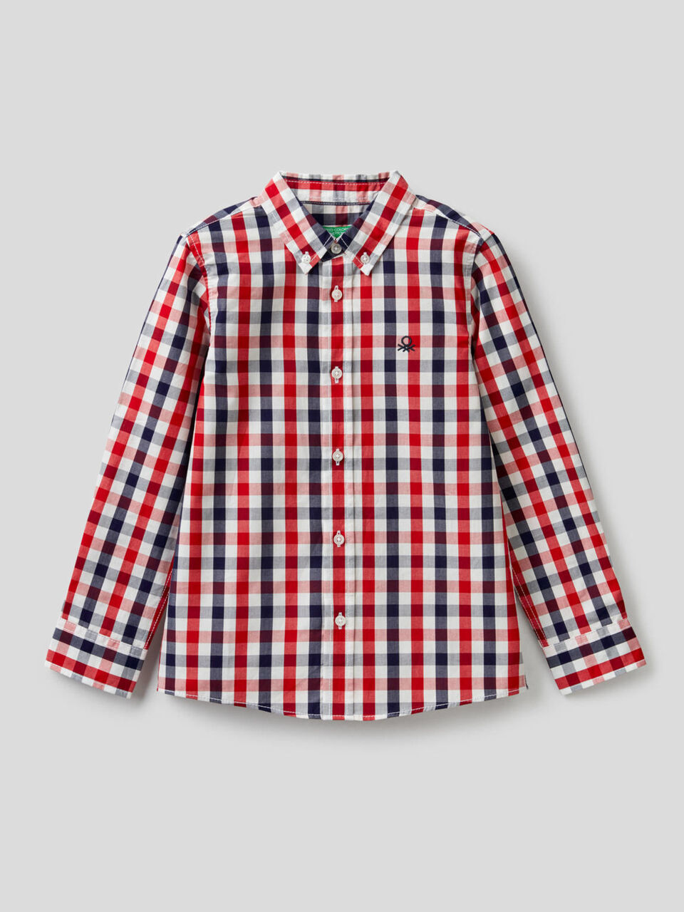 Camicia sportiva in 100% cotone image number 1