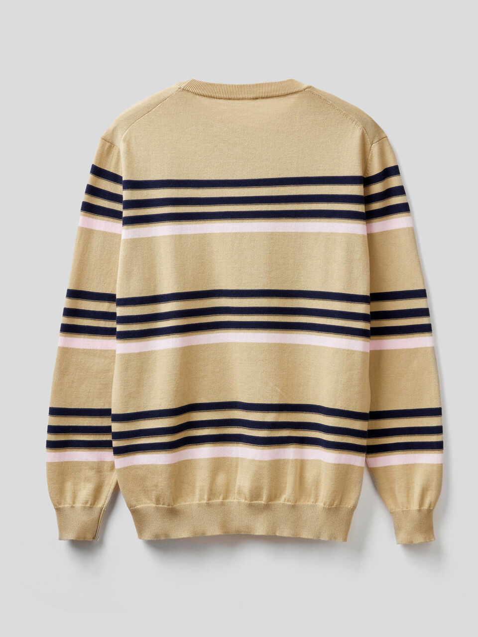 Maglia a righe in puro cotone image number 2
