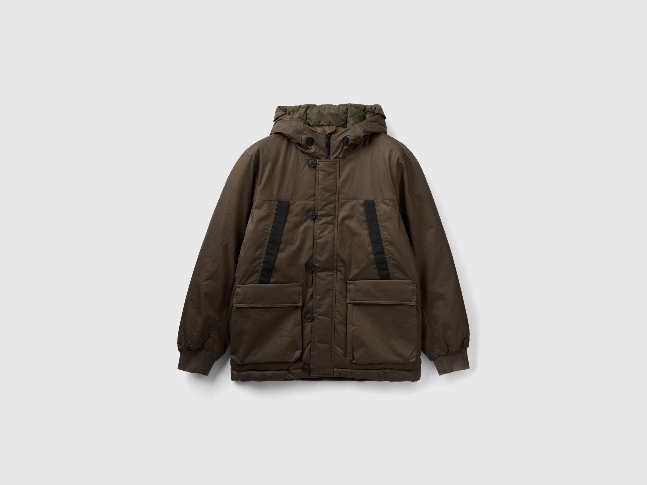 Giubbotto parka sales uomo benetton