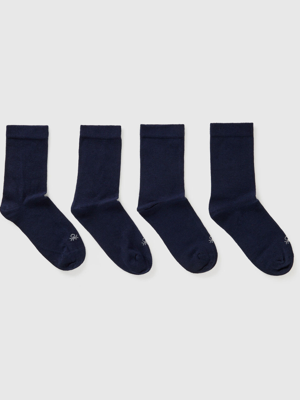 Quattro paia di calze blu scuro